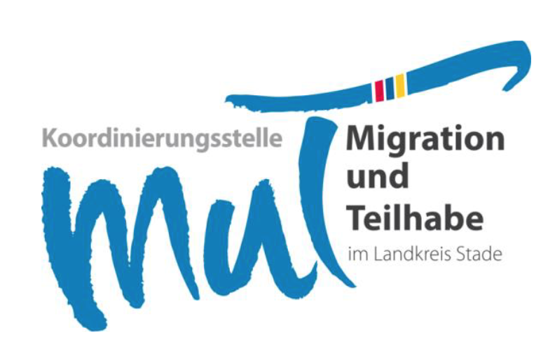 Logo der Koorninierunsstelle Migration und Teilhabe